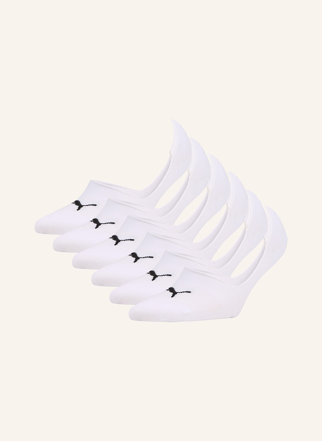 Puma Stopki, 6 Par weiss