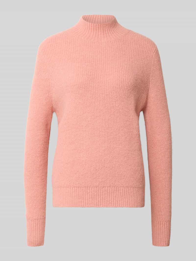 Sweter z dzianiny ze stójką