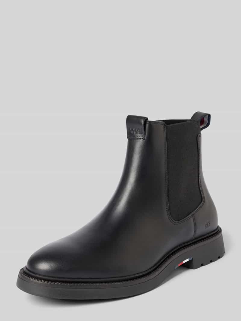 Buty chelsea ze skóry naturalnej