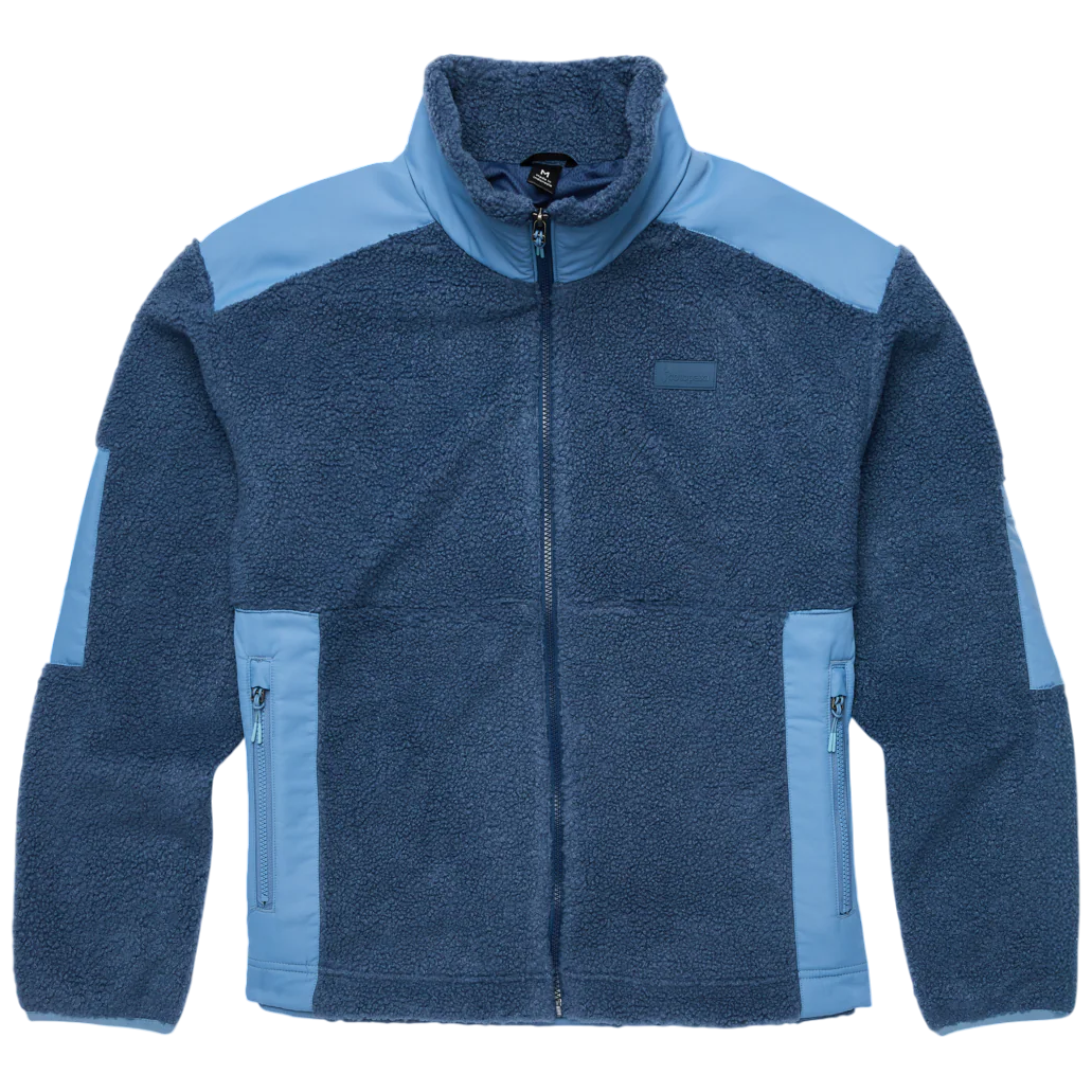 Męska bluza Cotopaxi M'S Bacano Fleece Jacket, Deep Sea and Fjord, L Rozmiar: S / Kolor: niebieski/jasnoniebieski