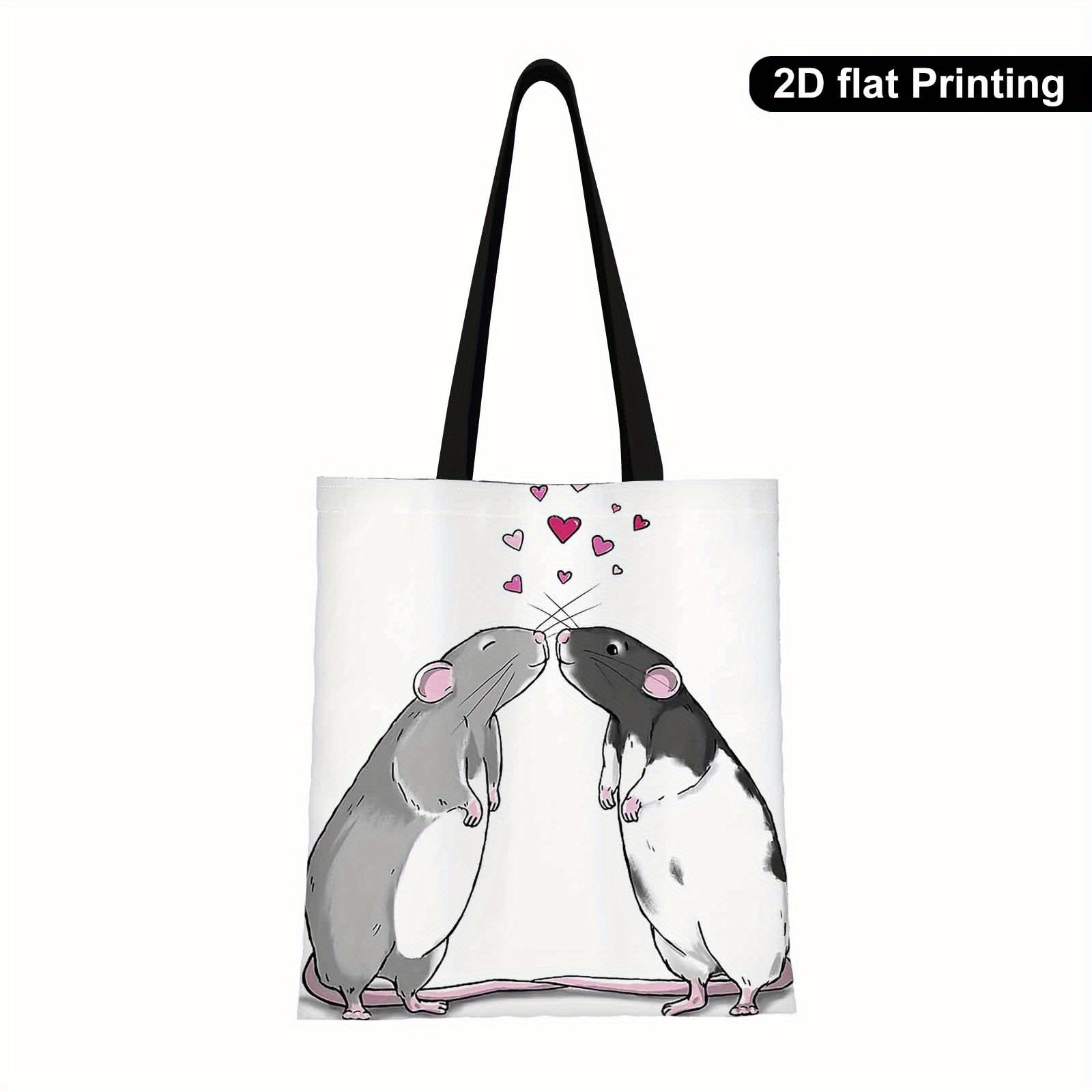 TEMU Torba na Ramię z Nadrukiem 