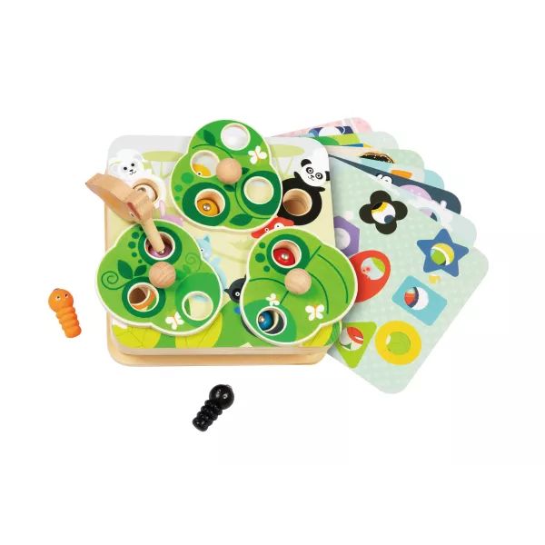 Tooky Toy: Złap gąsienicę, gra drewniana