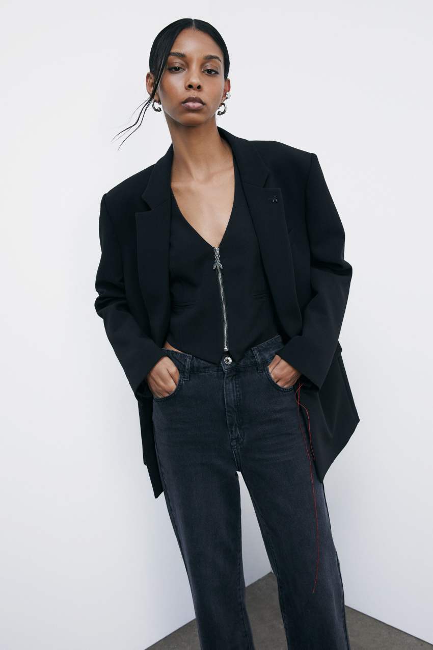 Elastyczna kamizelka „ESSENTIAL” z zamkiem błyskawicznym