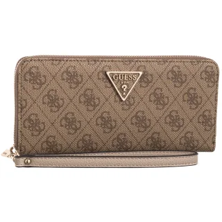 Portfel Laurel II Slg Large Zip Around SWSG74 59146 Latte Logo (GU775-a) Guess