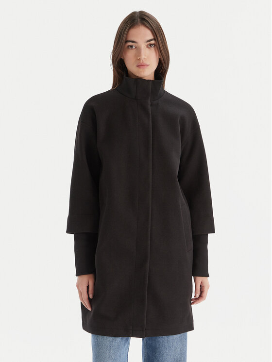 Vero Moda Płaszcz przejściowy Vince 10335816 Czarny Regular Fit