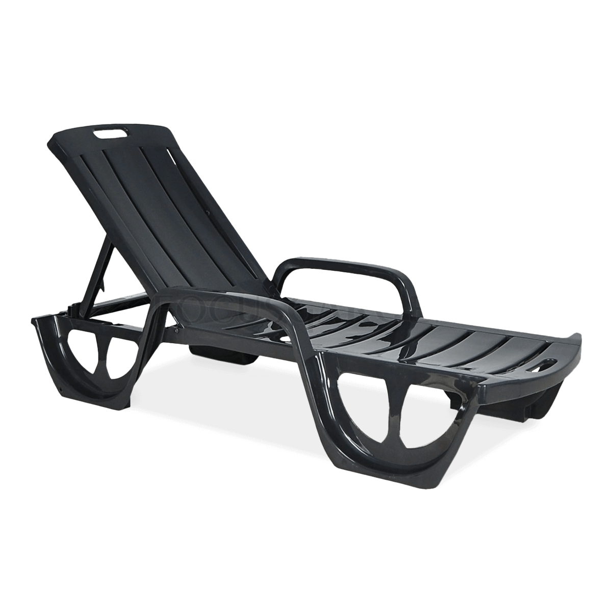 ALLIBERT LEŻAK FLORIDA GRAFITOWY zakupy dla domu i biura 17180024