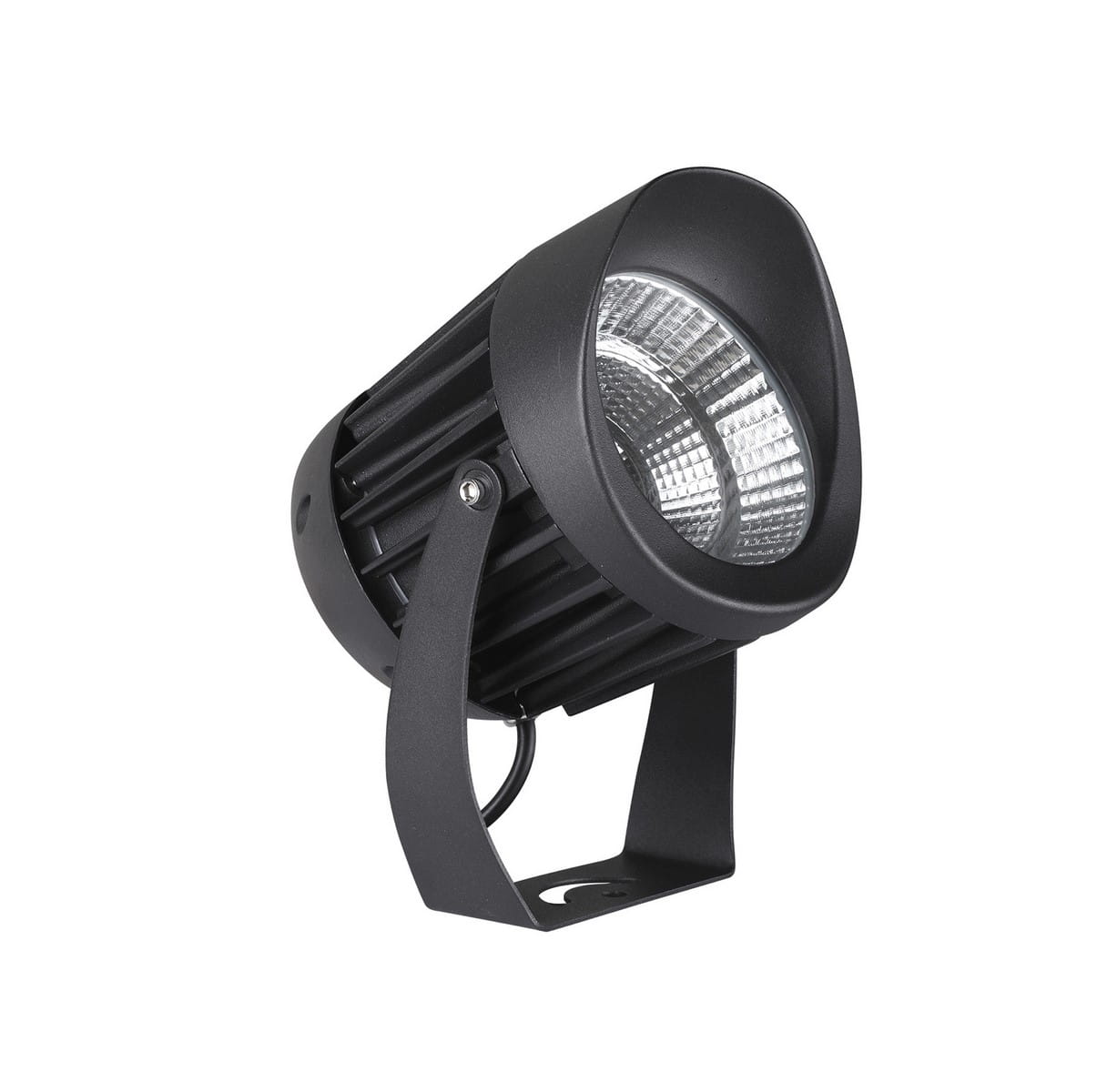 Luces Exclusivas TUCUPITA LE71461 Ogrodowa lampa stojąca LED o owalnym kształcie z aluminiową obudową i mocnym strumieniem światła odporna na warunki atmosferyczne