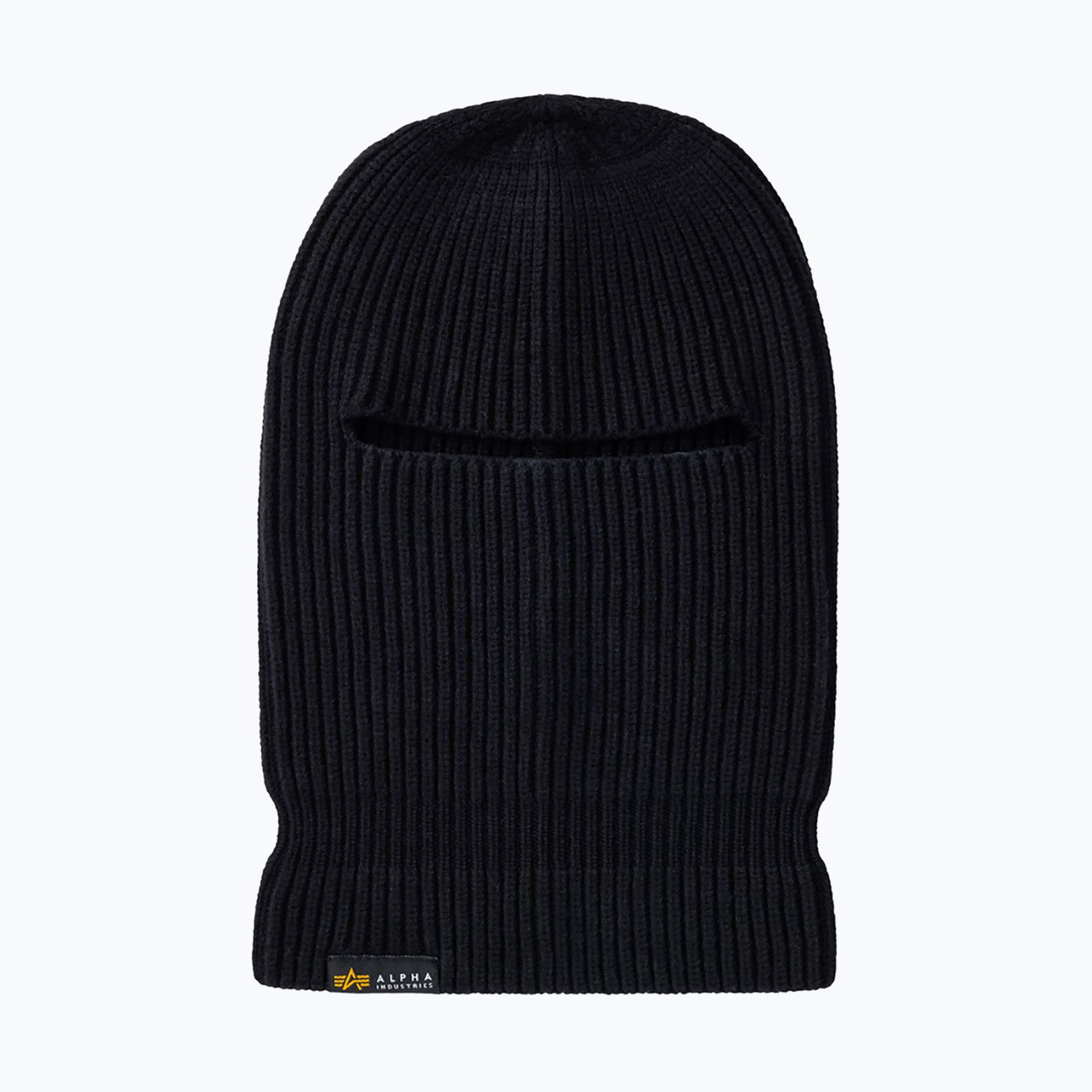 Kominiarka Alpha Industries Label Balaclava black WYSYŁKA W 24H 30 DNI NA ZWROT