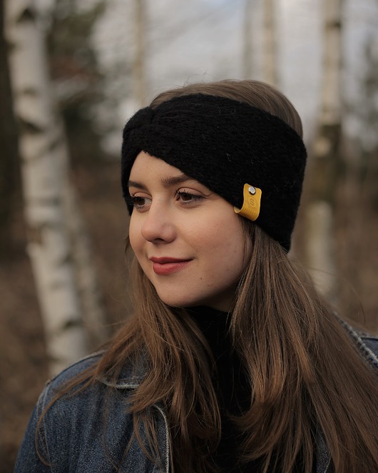 ALPACZINA opaska 100% alpaka