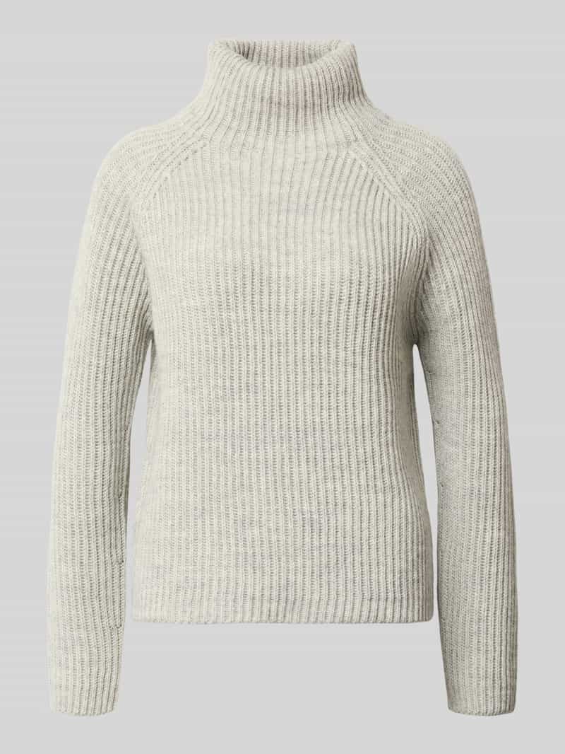 Sweter z dzianiny ze stójką model ‘ARWEN’