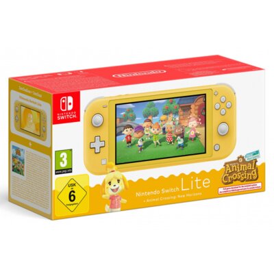 Konsola NINTENDO Switch Lite Żółty + ACNH Bundle