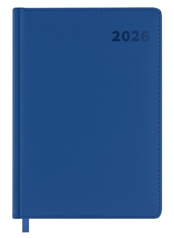 Easy Stationery Kalendarz książkowy 2026 A5 niebieski Easy - kalendarz