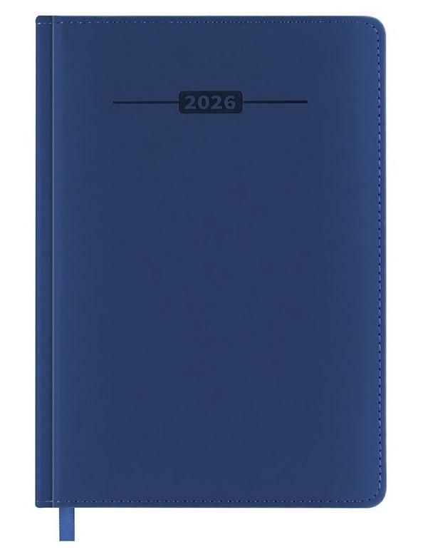 Easy Stationery Kalendarz książkowy 2026 A5 niebieski Easy - kalendarz
