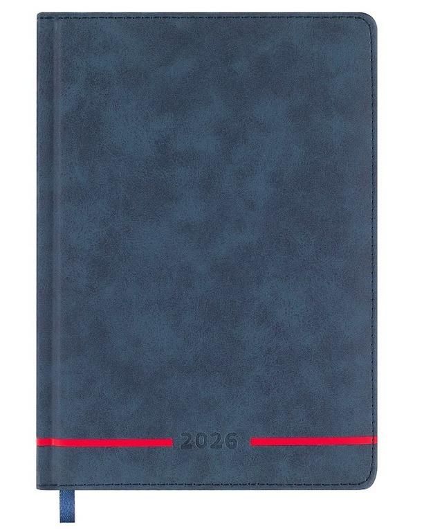 Easy Stationery Kalendarz książkowy 2026 A5 niebieski Easy - kalendarz
