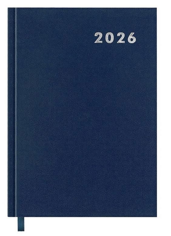 Easy Stationery Kalendarz książkowy 2026 A5 niebieski Easy - kalendarz
