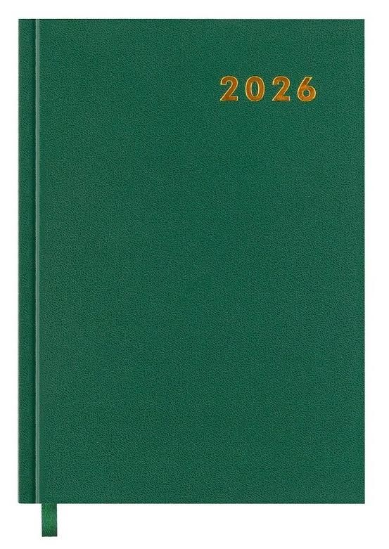 Easy Stationery Kalendarz książkowy 2026 A5 zielony Easy - kalendarz