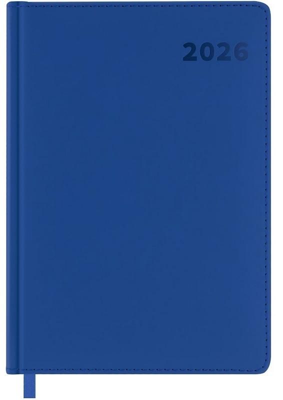 Easy Stationery Kalendarz książkowy 2026 A4 niebieski Easy - kalendarz