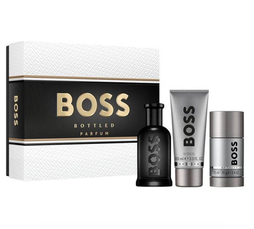 Hugo Boss Boss Bottled zestaw perfumy spray 100ml + żel pod prysznic 100ml + dezodorant sztyft 75ml