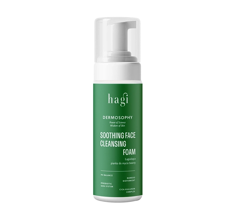 Hagi Dermosophy łagodząca pianka do mycia twarzy 150 ml