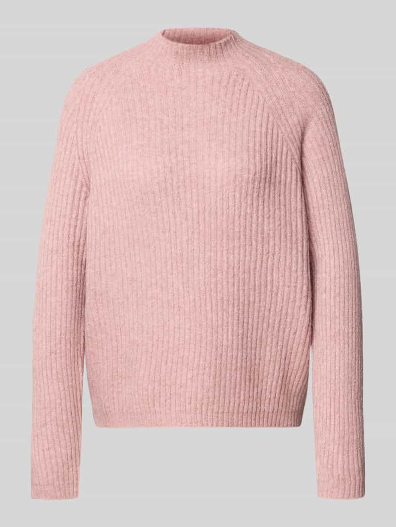 Sweter z dzianiny o kroju regular fit z dodatkiem bawełny