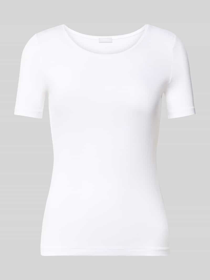 T-shirt z okrągłym dekoltem model 'SOFT TOUCH’