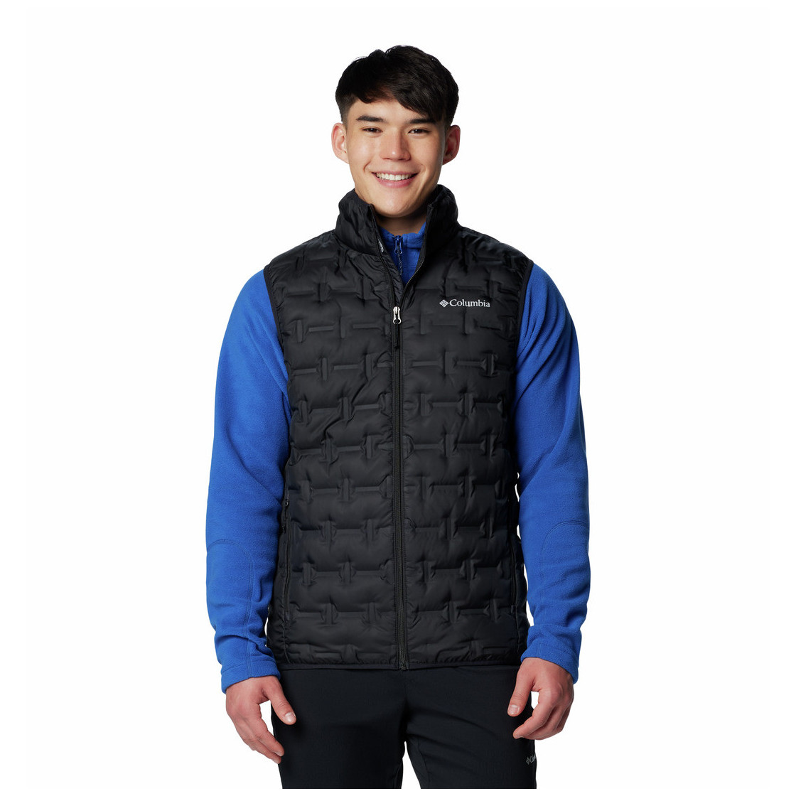 Kamizelka puchowa męska Columbia Delta Ridge™ II Down Vest Rozmiar: L / Kolor: czarny