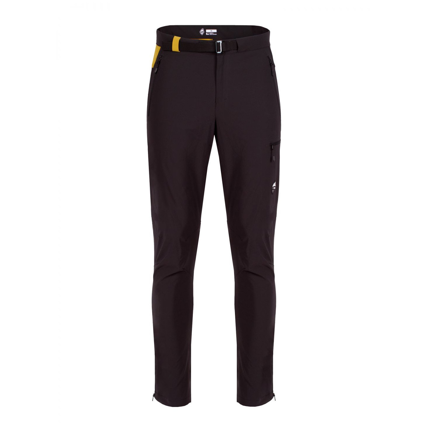 Męskie spodnie softshellowe High Point Versa Pants Rozmiar: S / Kolor: czarny/żółty