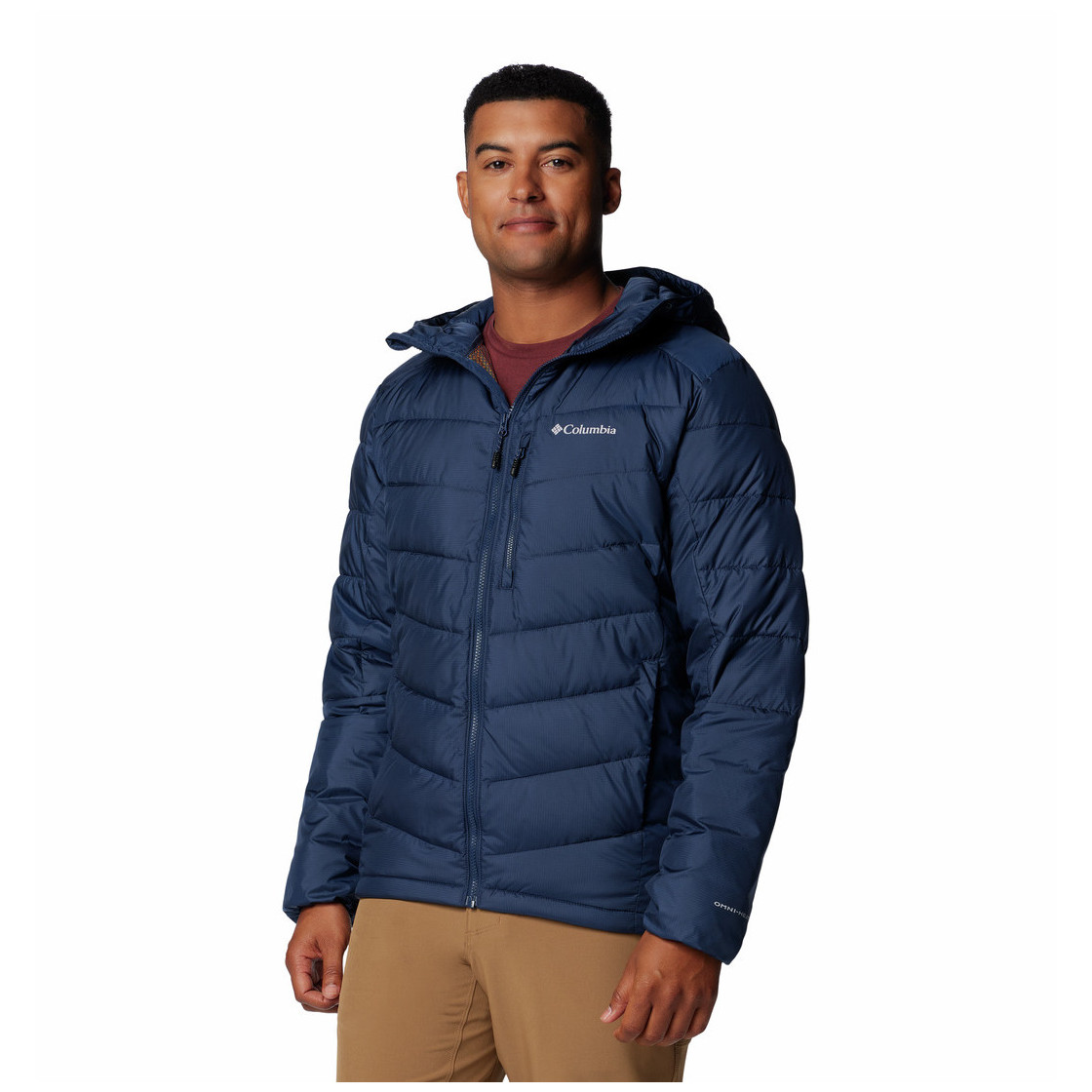 Kurtka męska Columbia Labyrinth Loop™ II Hooded Jacket Rozmiar: L / Kolor: ciemnoniebieski