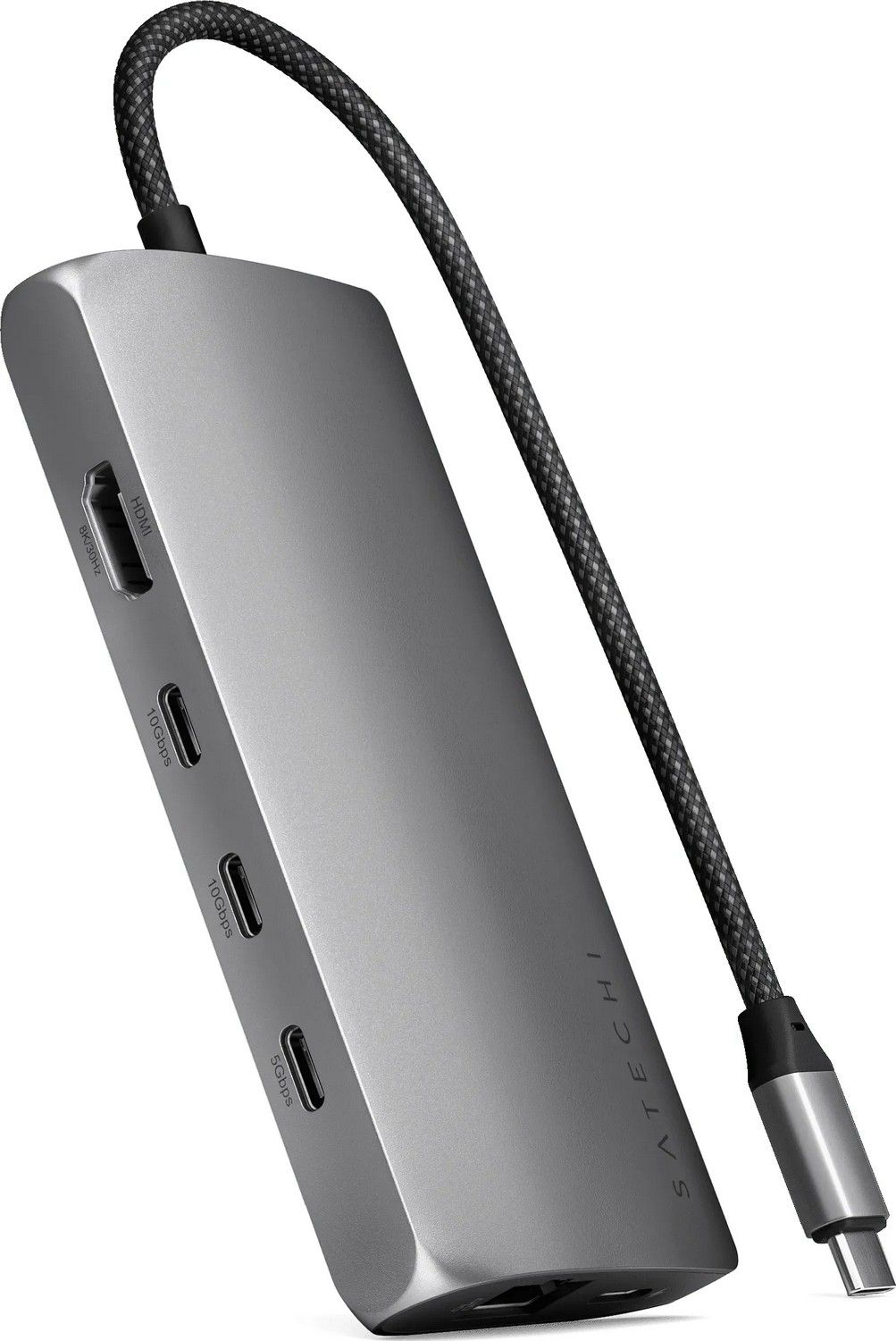 Satechi USB-C Multiport Adapter 8K V3 gwiezdna szarość