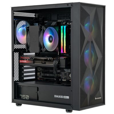 MAD DOG DIAXID605-A07WR32WP R7-7800X3D 32GB RAM 1TB SSD Radeon RX7800XT Wi-Fi Windows 11 Professional