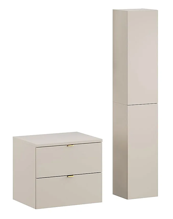 Kaszmirowy zestaw mebli łazienkowych F4-E68