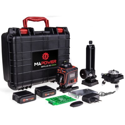 Poziomnica laserowa MAPOWER MPLL02 4D
