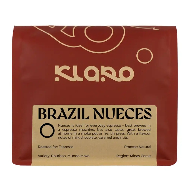 Kawa ziarnista Klaro Brazylia Nueces Espresso 250g