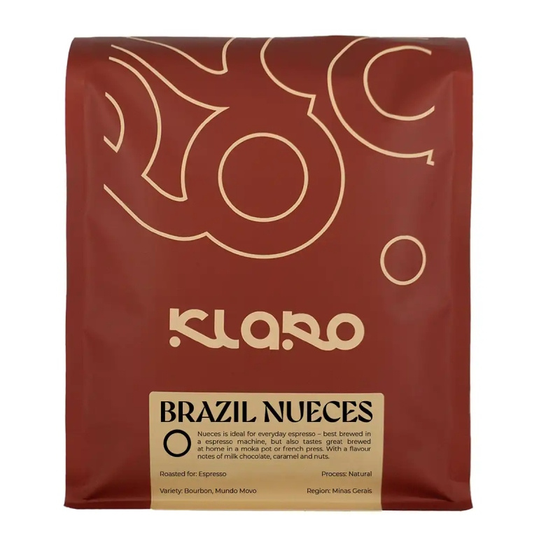 Kawa ziarnista Klaro Brazylia Nueces Espresso 1kg