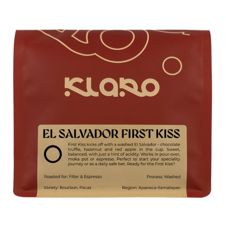 Kawa ziarnista Klaro Salwador First Kiss Omni 250g