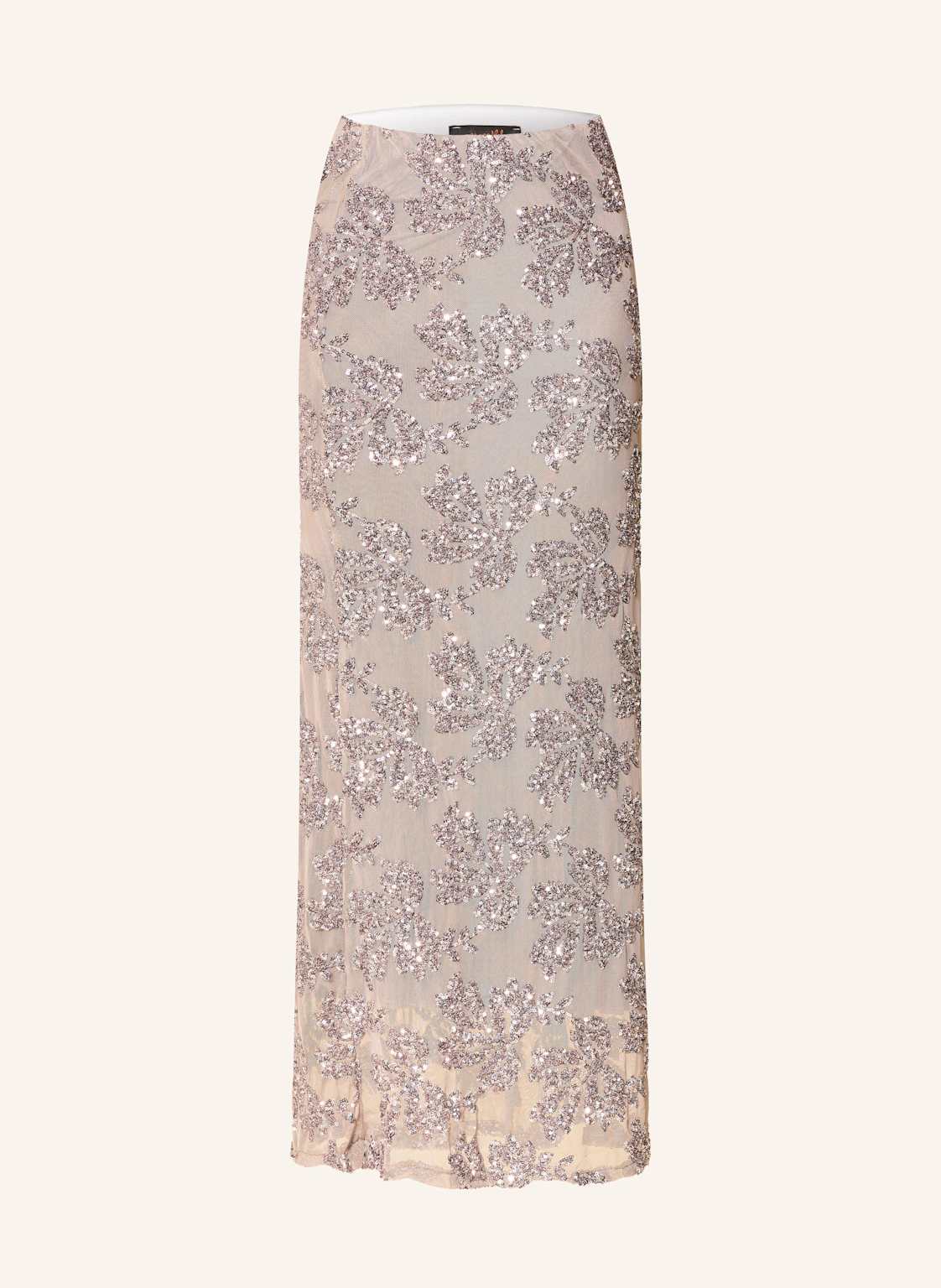 Miss Goodlife Spódnica Z Cekinami grau