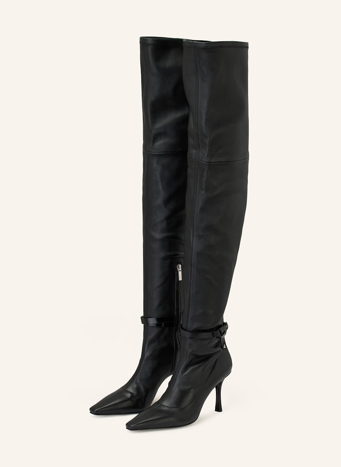 Jimmy Choo Kozaki Za Kolano Camie 85 schwarz