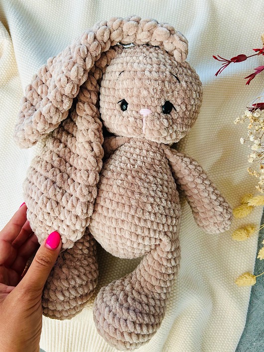 Zajączek na szydełku