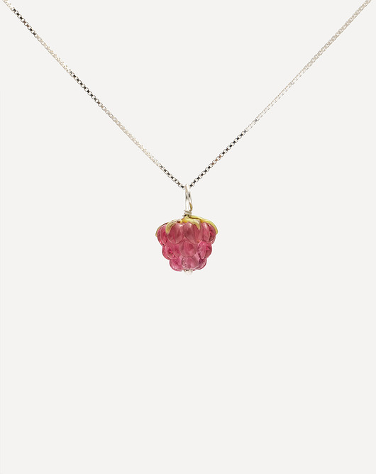 Naszyjnik srebrny Berry Love z maliną