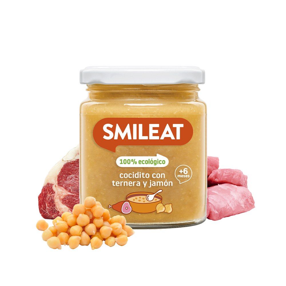 Smileat Słoiczek z gulaszem z cielęciny i szynki 6 m+ 230 g - jedzenie