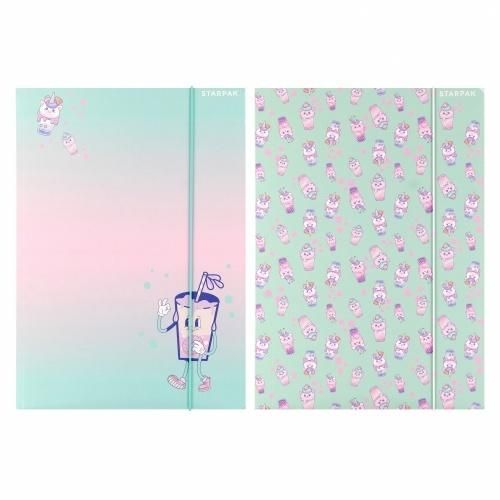 Starpak Teczka z gumką A4 Bubble Tea 559725