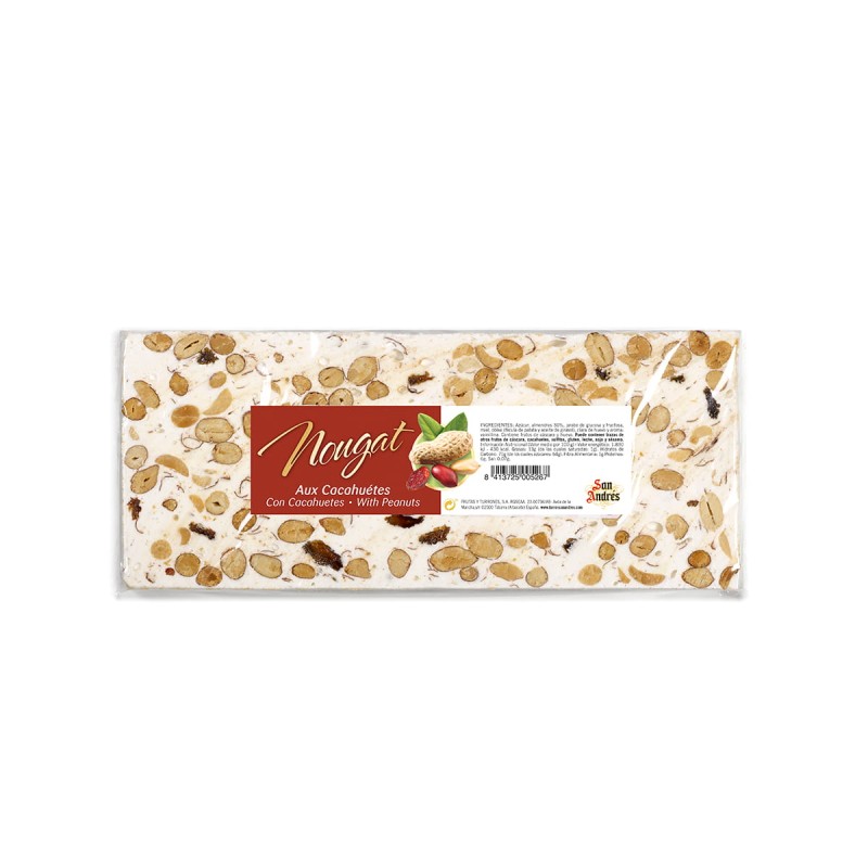 Turron El Artesano Peanuts Nugat 100g Hiszpania