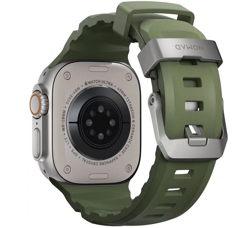NOMAD Rocky Point Band do Apple Watch 46mm/49mm Zielony