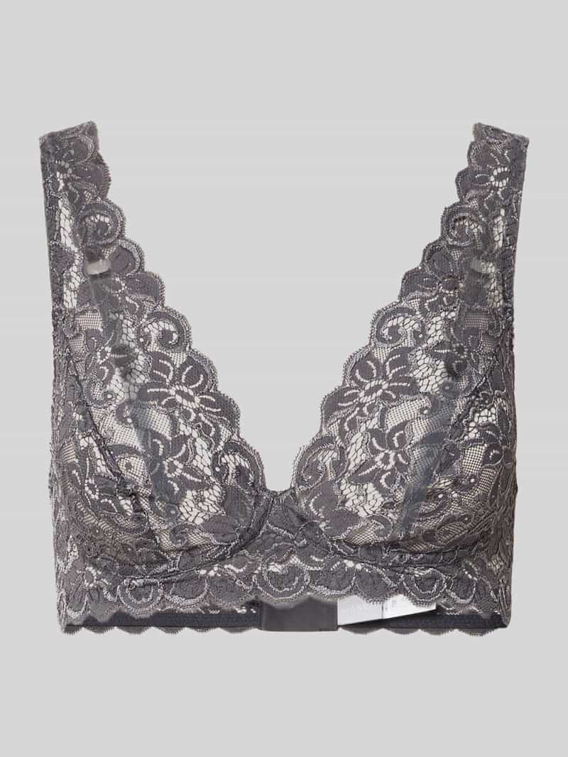 Miękki biustonosz z francuskiej koronki model ‘MOMENTS’