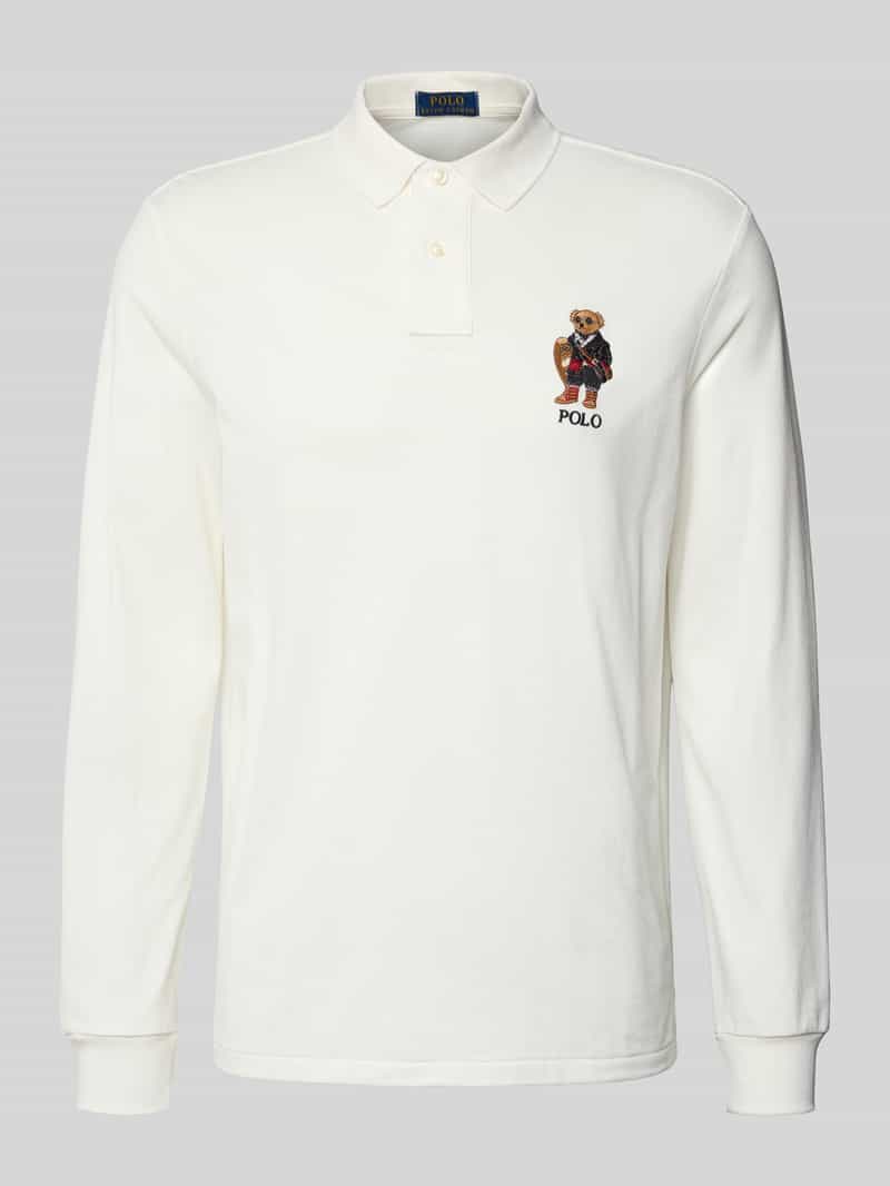 Koszulka polo o kroju classic fit z wyhaftowanym logo