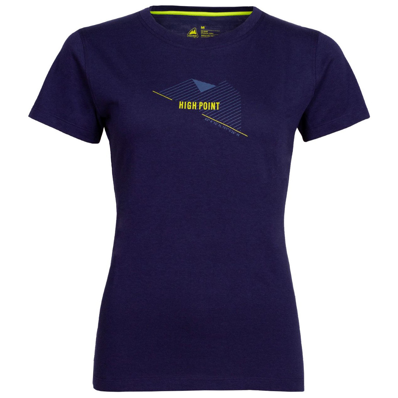 Damska koszulka High Point Atlas Lady T-shirt Rozmiar: XS / Kolor: ciemnoniebieski