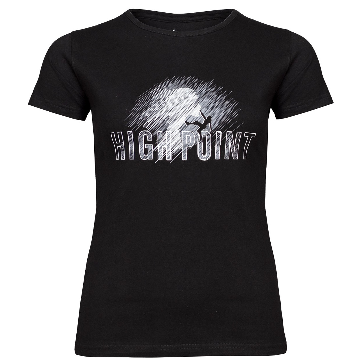 Koszulka damska High Point Dream Lady T-Shirt Rozmiar: XS / Kolor: czarny/biały