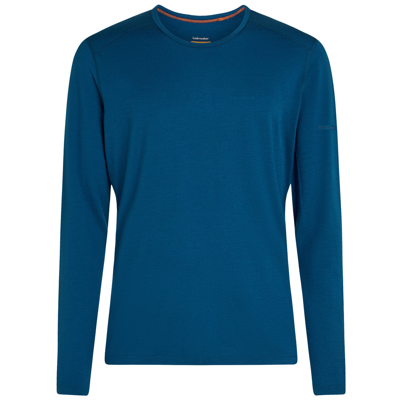 Koszulka męska Icebreaker Mens 200 Oasis LS Crewe Rozmiar: XL / Kolor: niebieski/biały