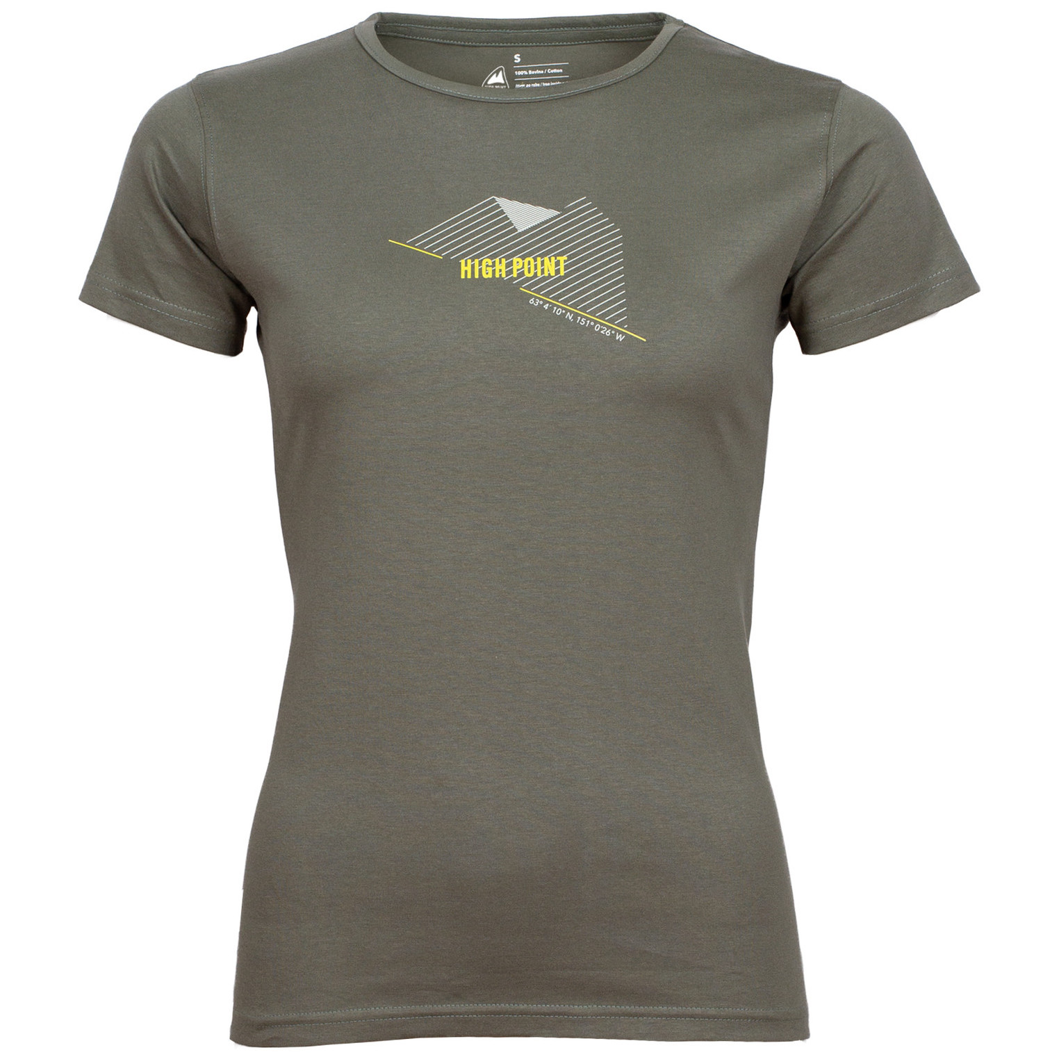 Damska koszulka High Point Atlas Lady T-shirt Rozmiar: S / Kolor: szary