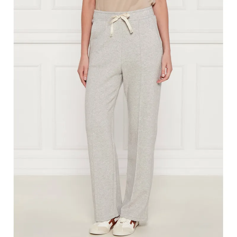 Weekend MaxMara Spodnie dresowe Folk | flare fit